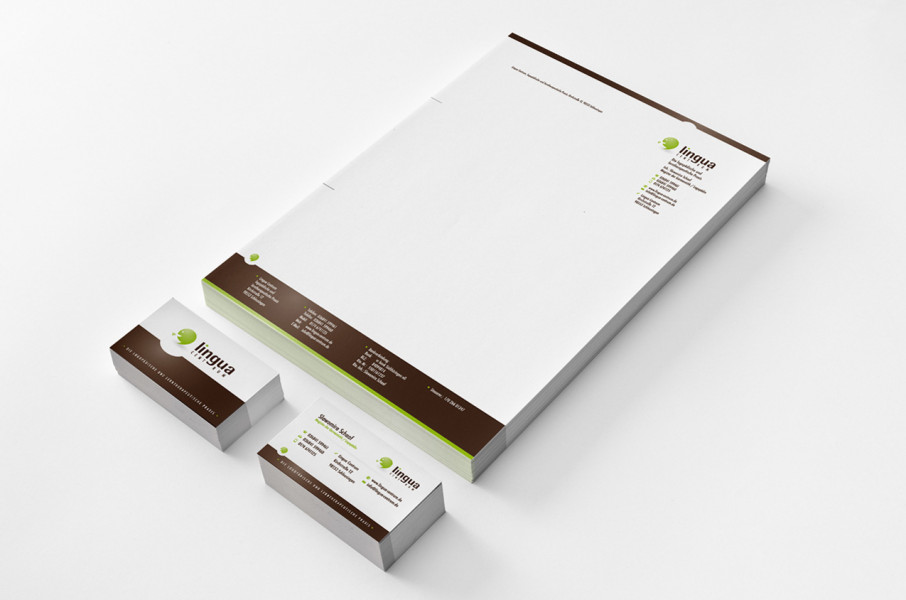 lingua corporate design