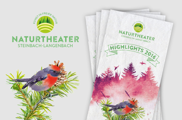 Naturtheater Steinbach Langenbach Flyer