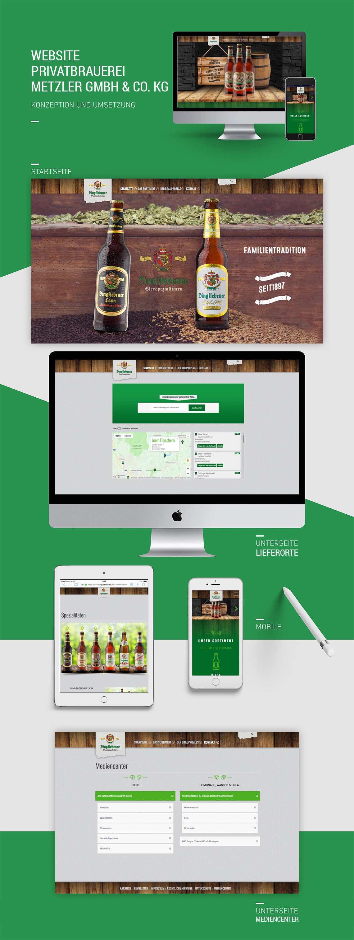Werbeagentur Brauerei Dingslebener